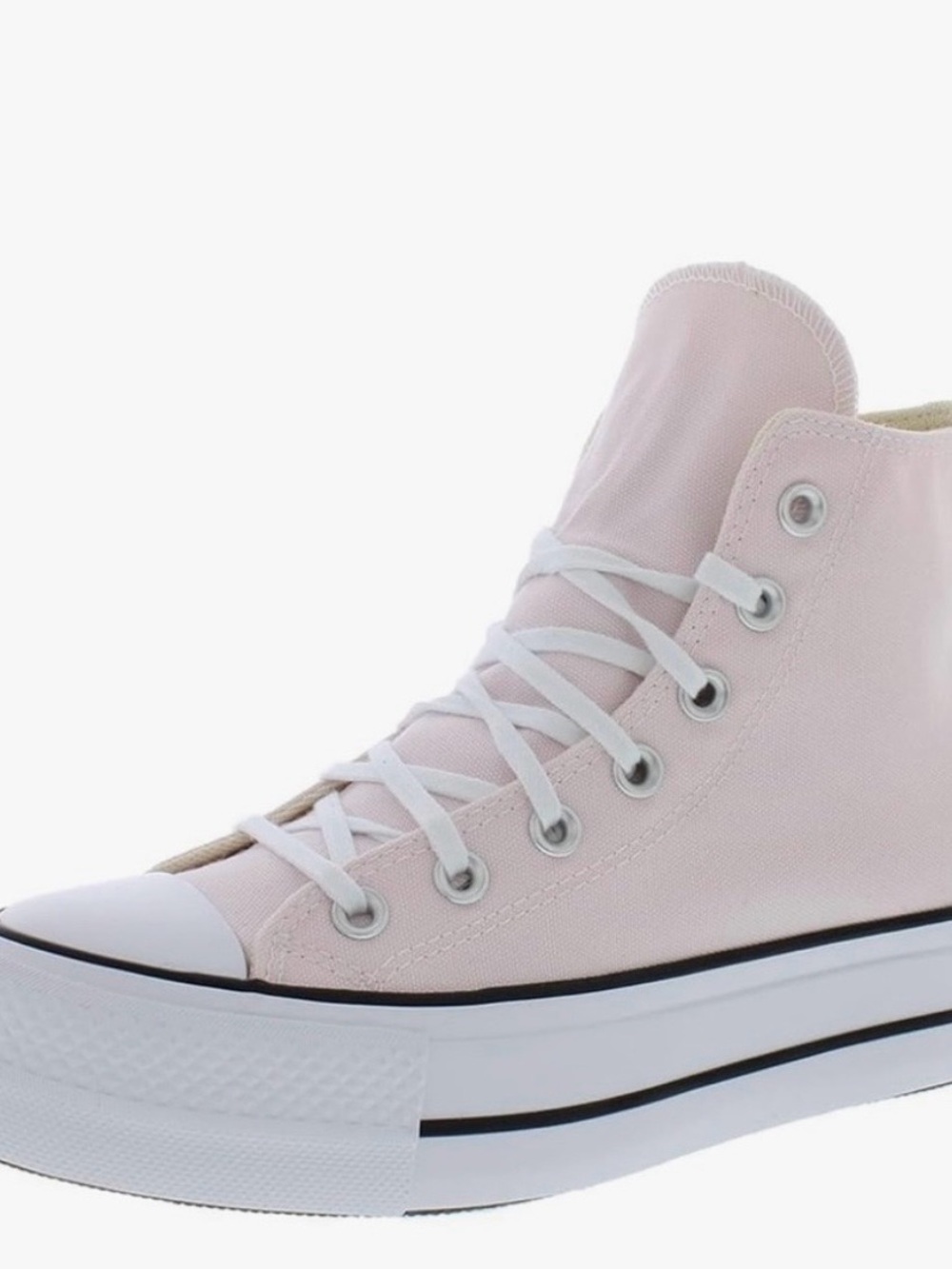 Converse Women's High Top Sneakers - Light Pink Canvas